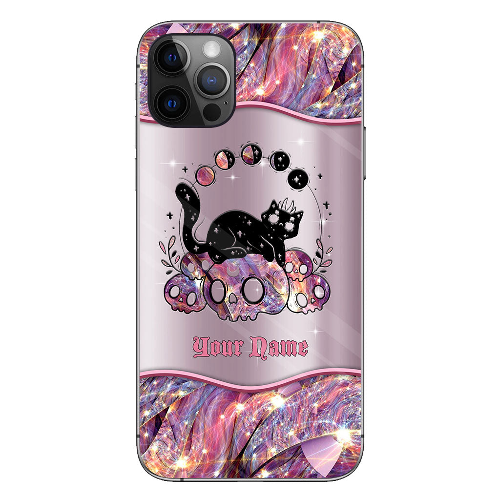 The Cat Witch - Personalized Black Cat Phone Case