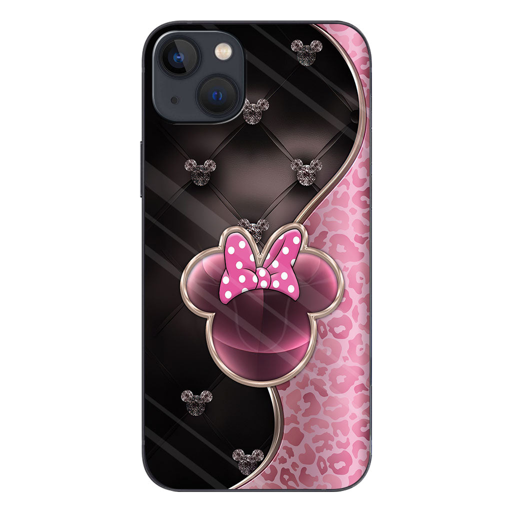Magic Black Pink - Personalized Mouse Phone Case