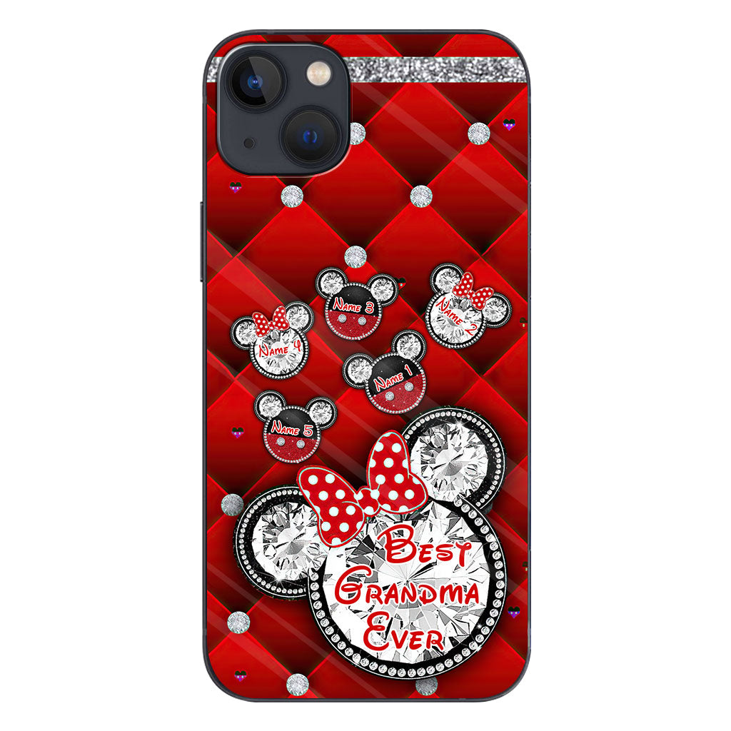 Best Grandma Ever - Personalized Mouse Phone Case