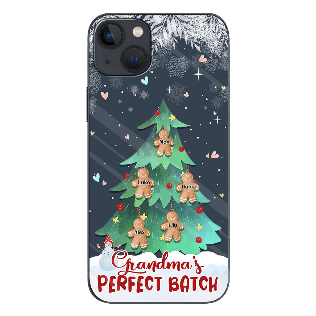 Grandma’s Perfect Batch - Personalized Christmas Phone Case
