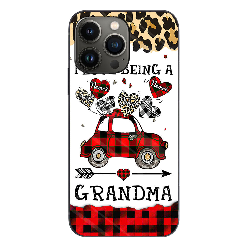 I Love Being A Grandma - Personalized Mother's Day Grandma Phone Case