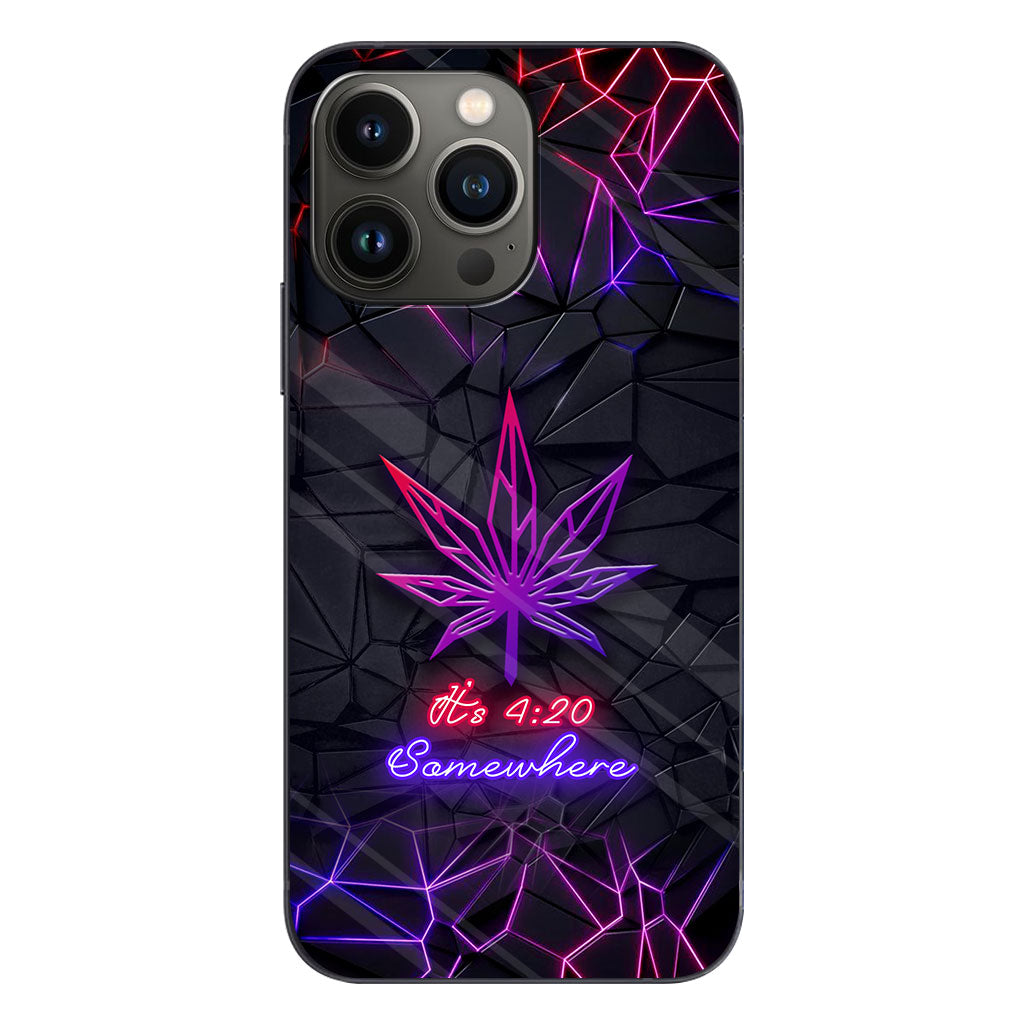 It's 420 Somewhere - Weed Phone Case