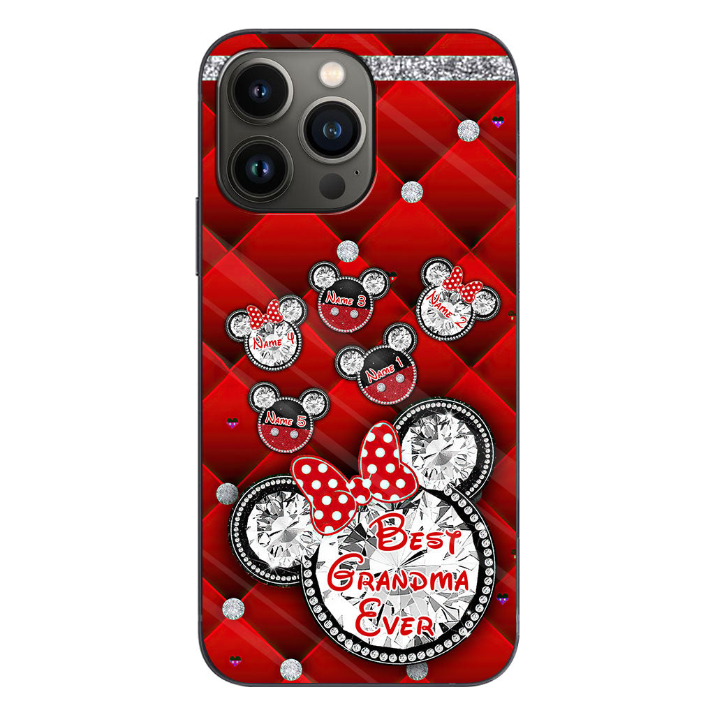 Best Grandma Ever - Personalized Mouse Phone Case