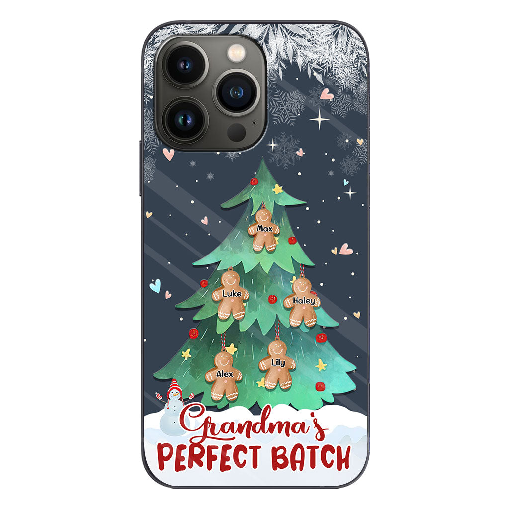 Grandma’s Perfect Batch - Personalized Christmas Phone Case