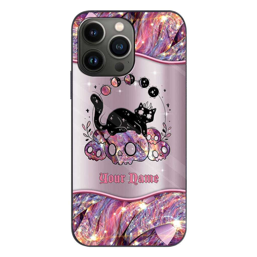 The Cat Witch - Personalized Black Cat Phone Case