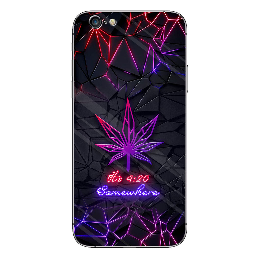 It's 420 Somewhere - Weed Phone Case