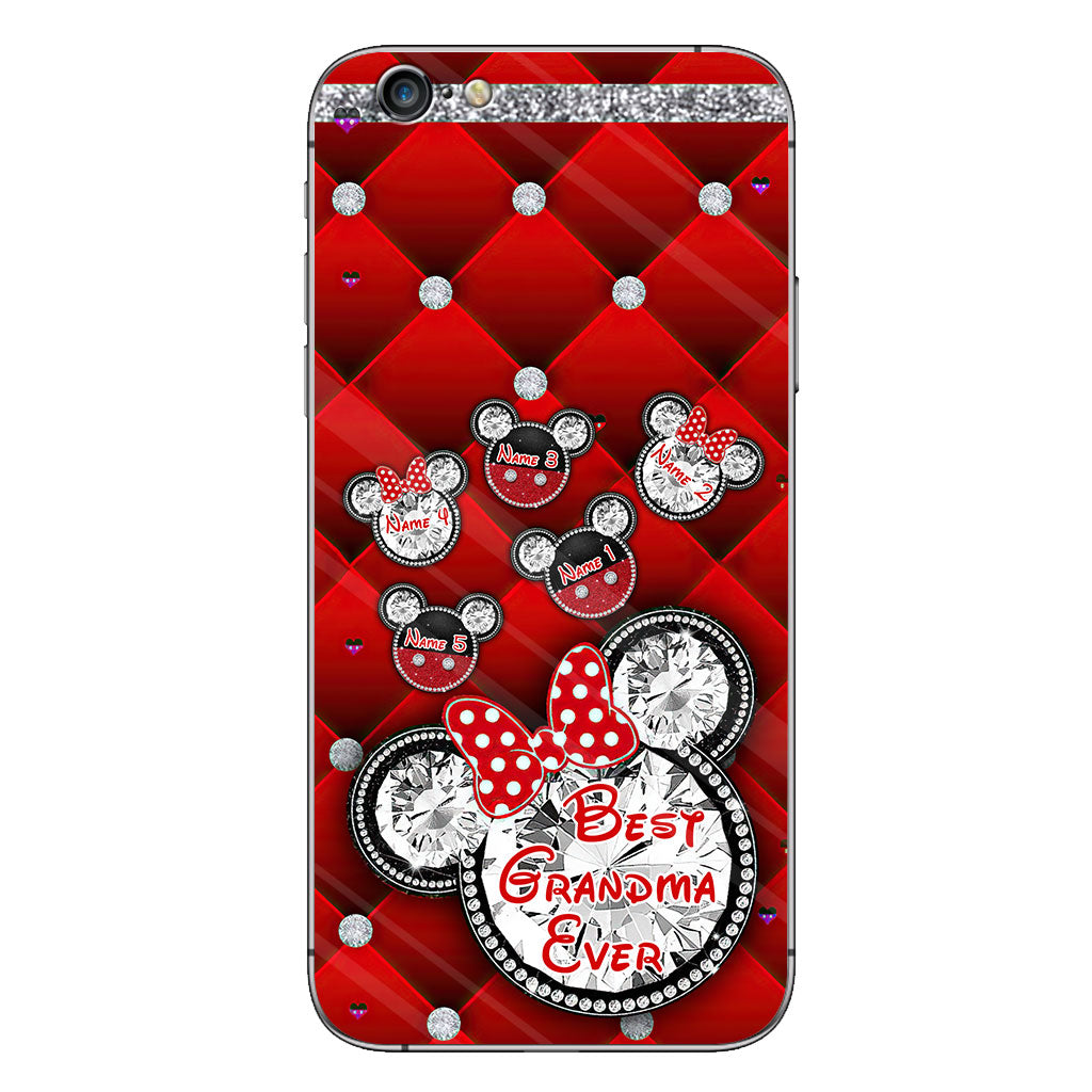 Best Grandma Ever - Personalized Mouse Phone Case