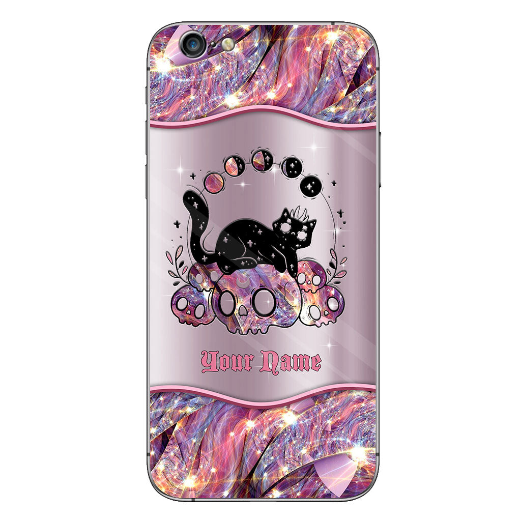 The Cat Witch - Personalized Black Cat Phone Case