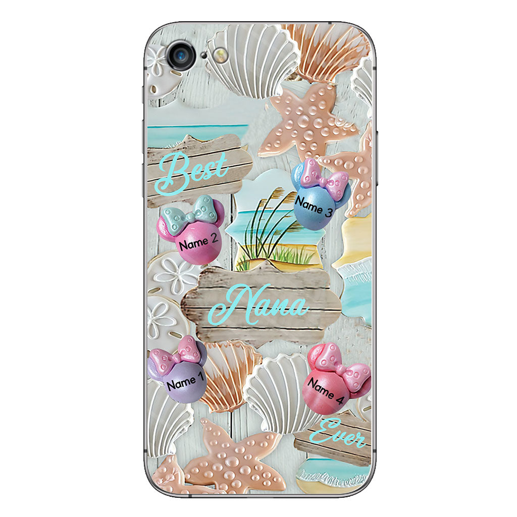 Best Grandma Ever - Personalized Mother's Day Mouse Phone Case