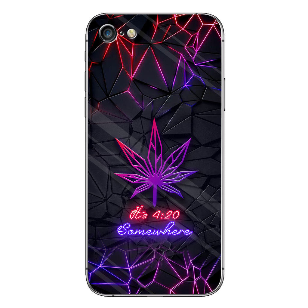 It's 420 Somewhere - Weed Phone Case