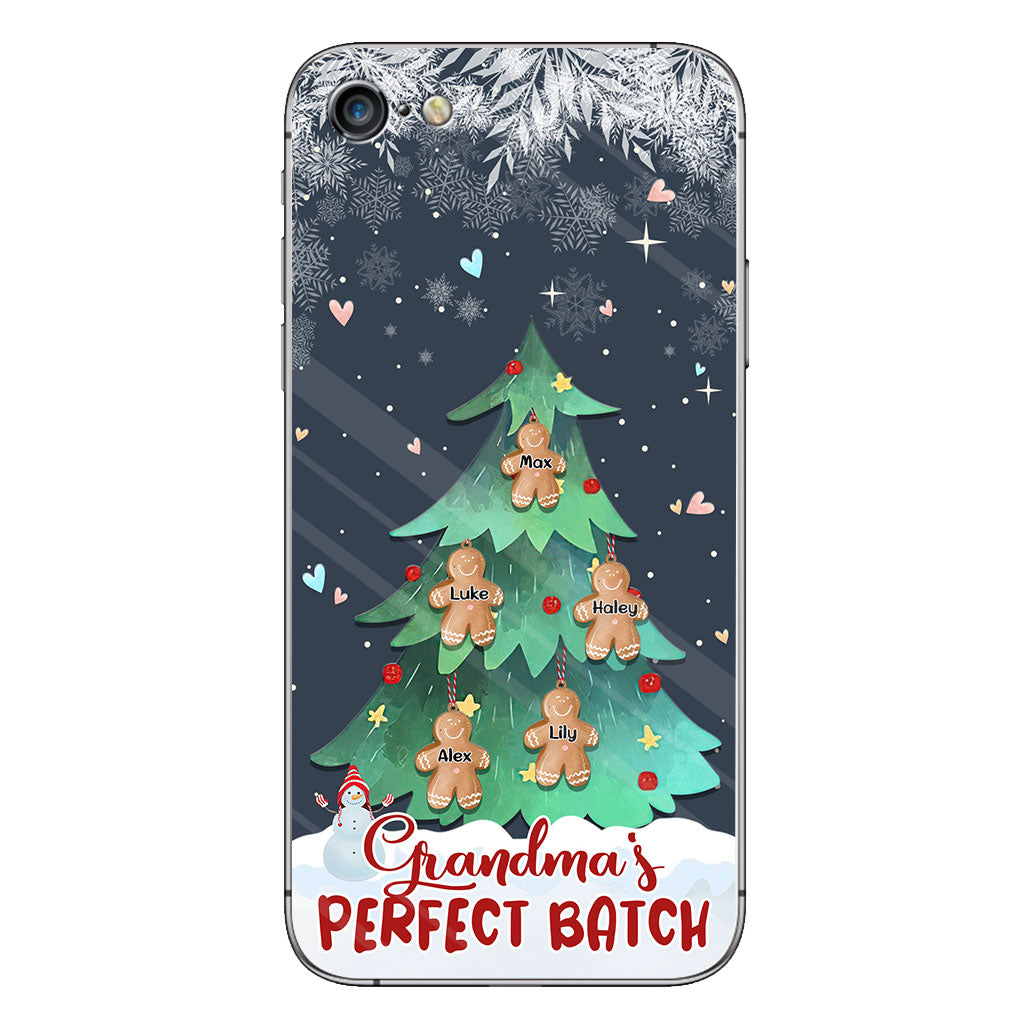Grandma’s Perfect Batch - Personalized Christmas Phone Case