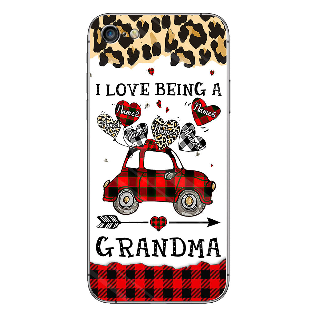 I Love Being A Grandma - Personalized Mother's Day Grandma Phone Case
