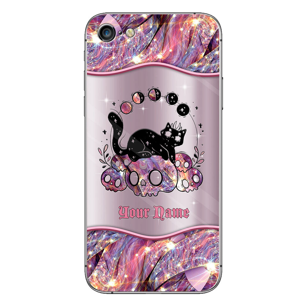The Cat Witch - Personalized Black Cat Phone Case