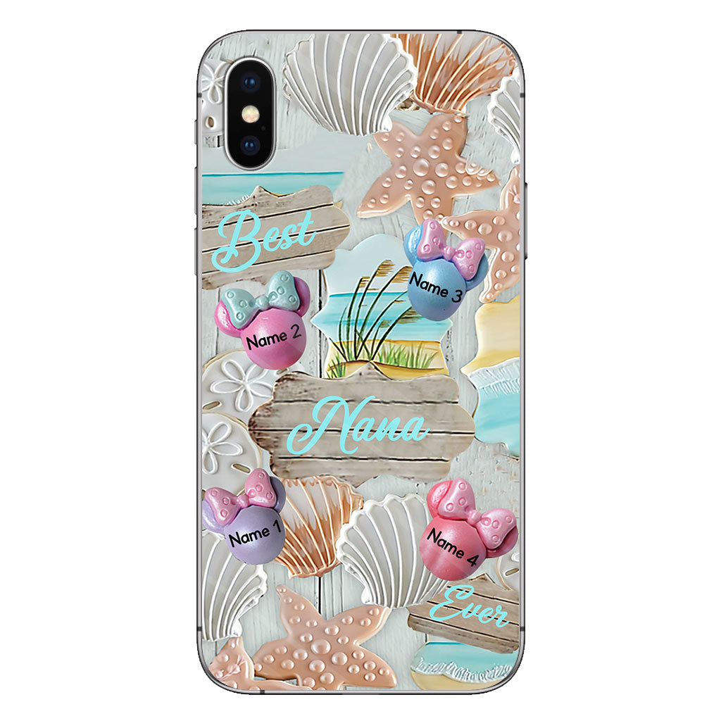 Best Grandma Ever - Personalized Mother's Day Mouse Phone Case
