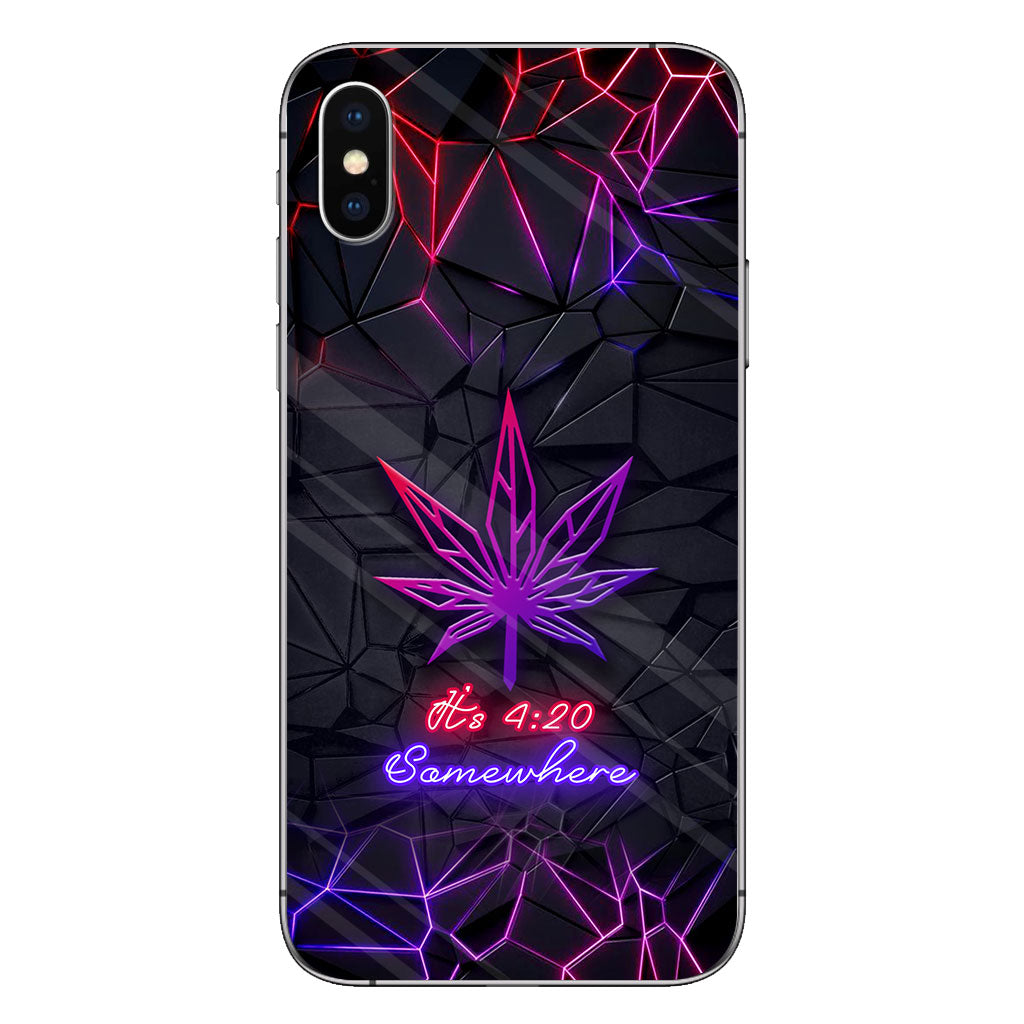 It's 420 Somewhere - Weed Phone Case
