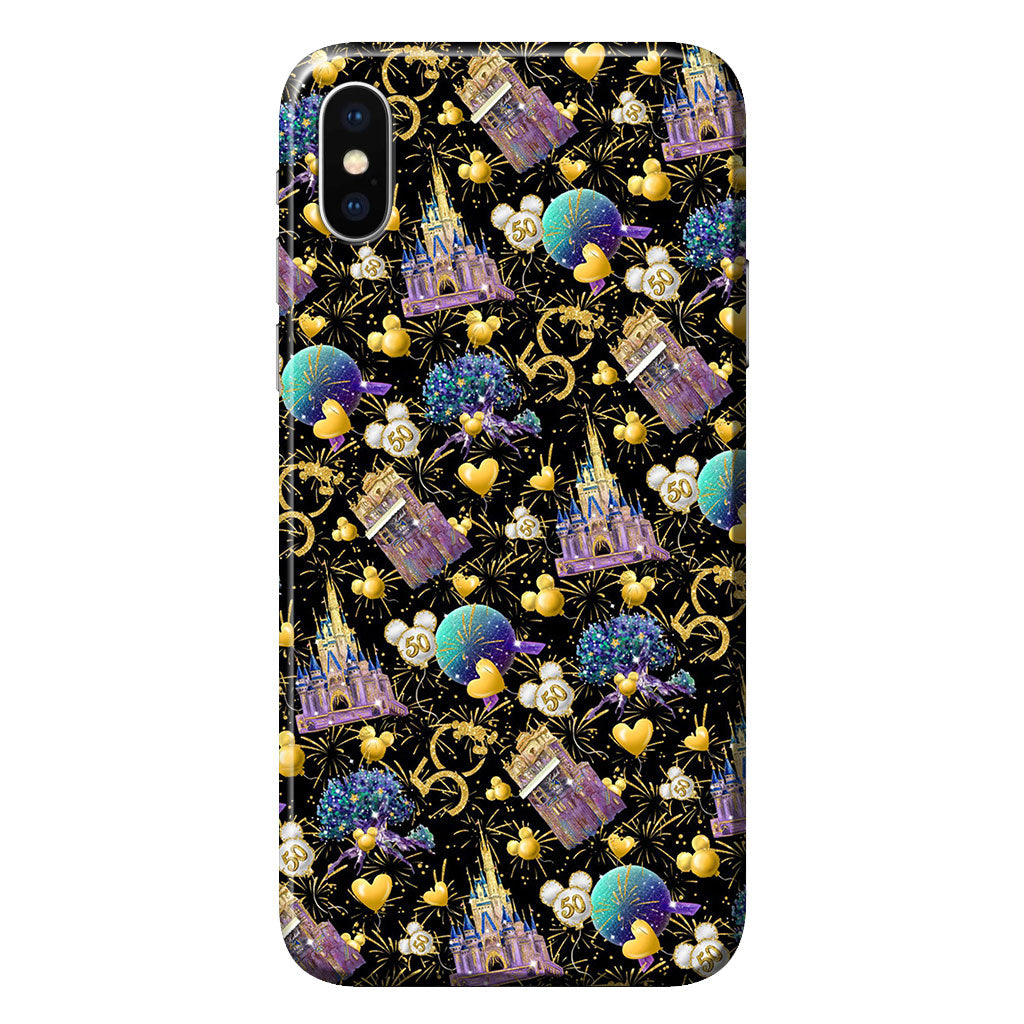 50th Anniversary Magic Kingdom - Mouse Phone Case