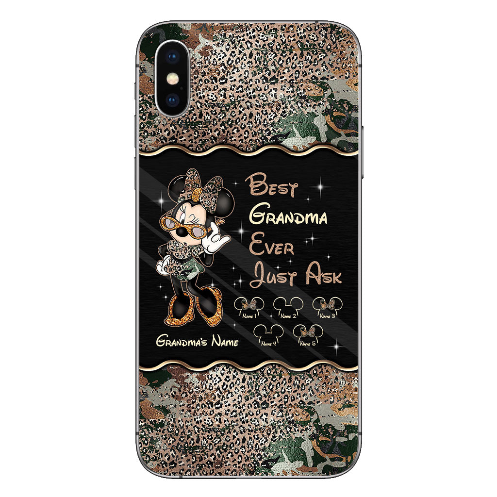 Best Grandma Ever - Personalized Mother's Day Mouse Phone Case