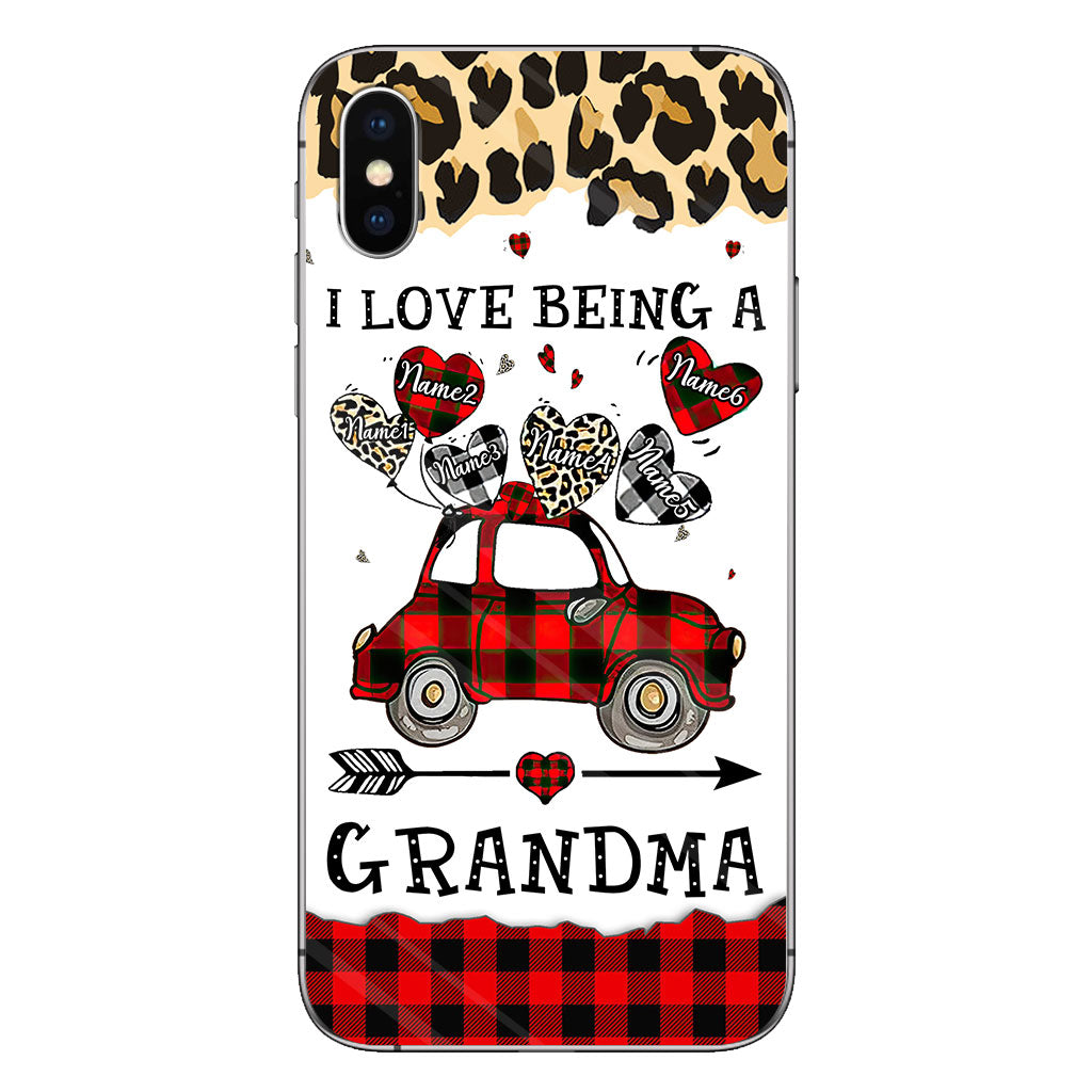 I Love Being A Grandma - Personalized Mother's Day Grandma Phone Case