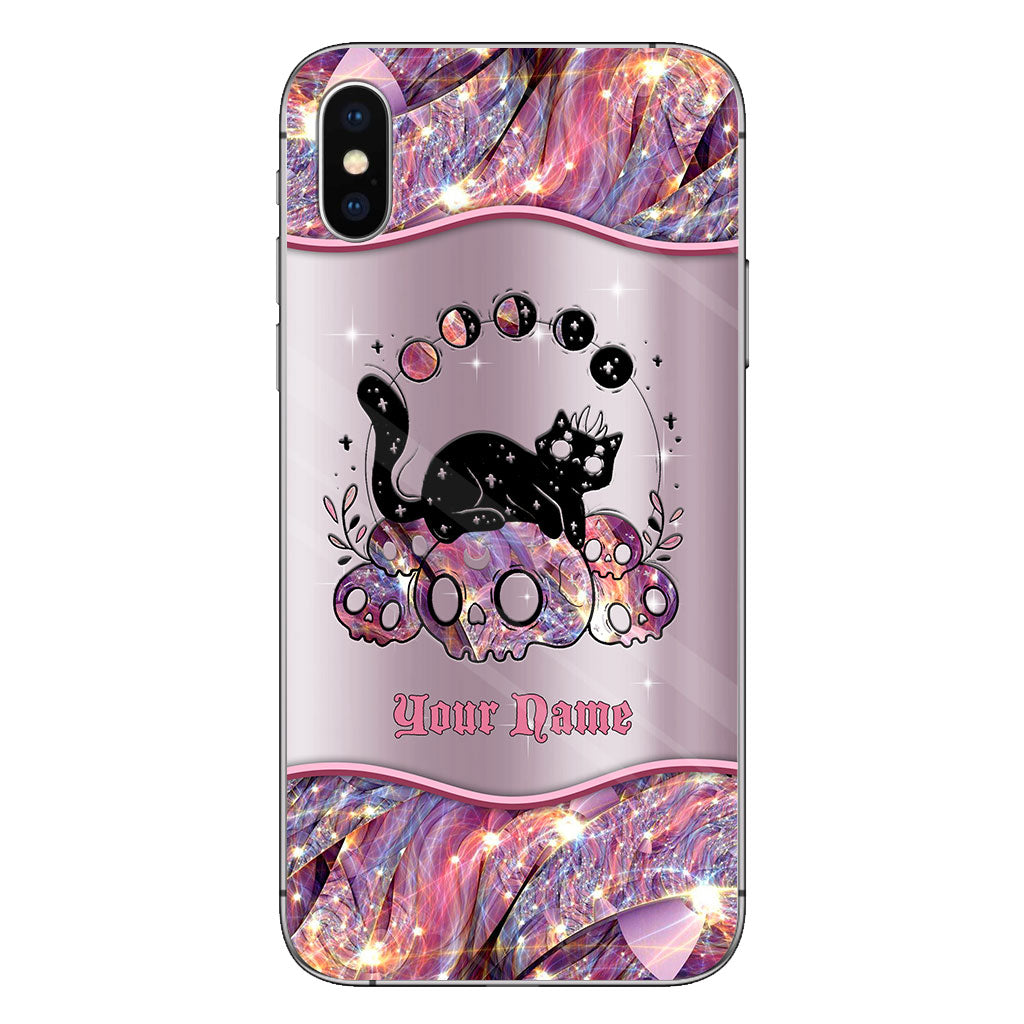 The Cat Witch - Personalized Black Cat Phone Case