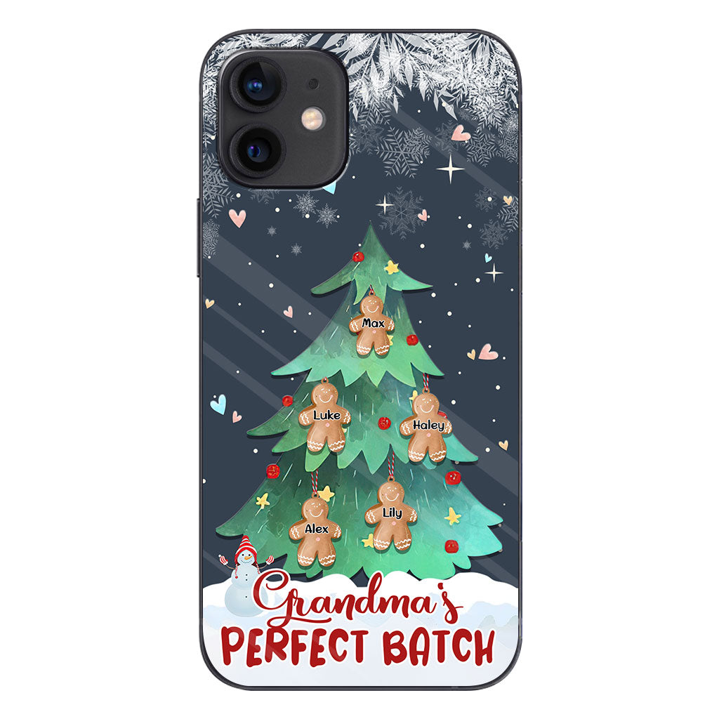 Grandma’s Perfect Batch - Personalized Christmas Phone Case