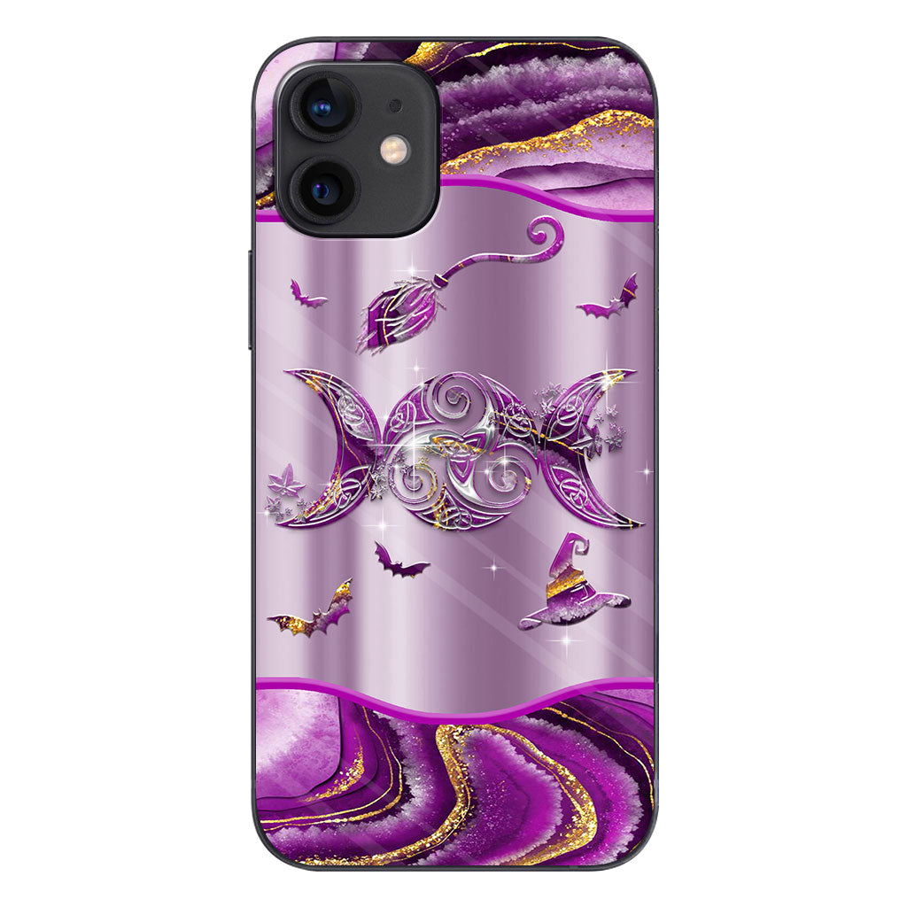 Triple Moon Witch Personalized Phone Case