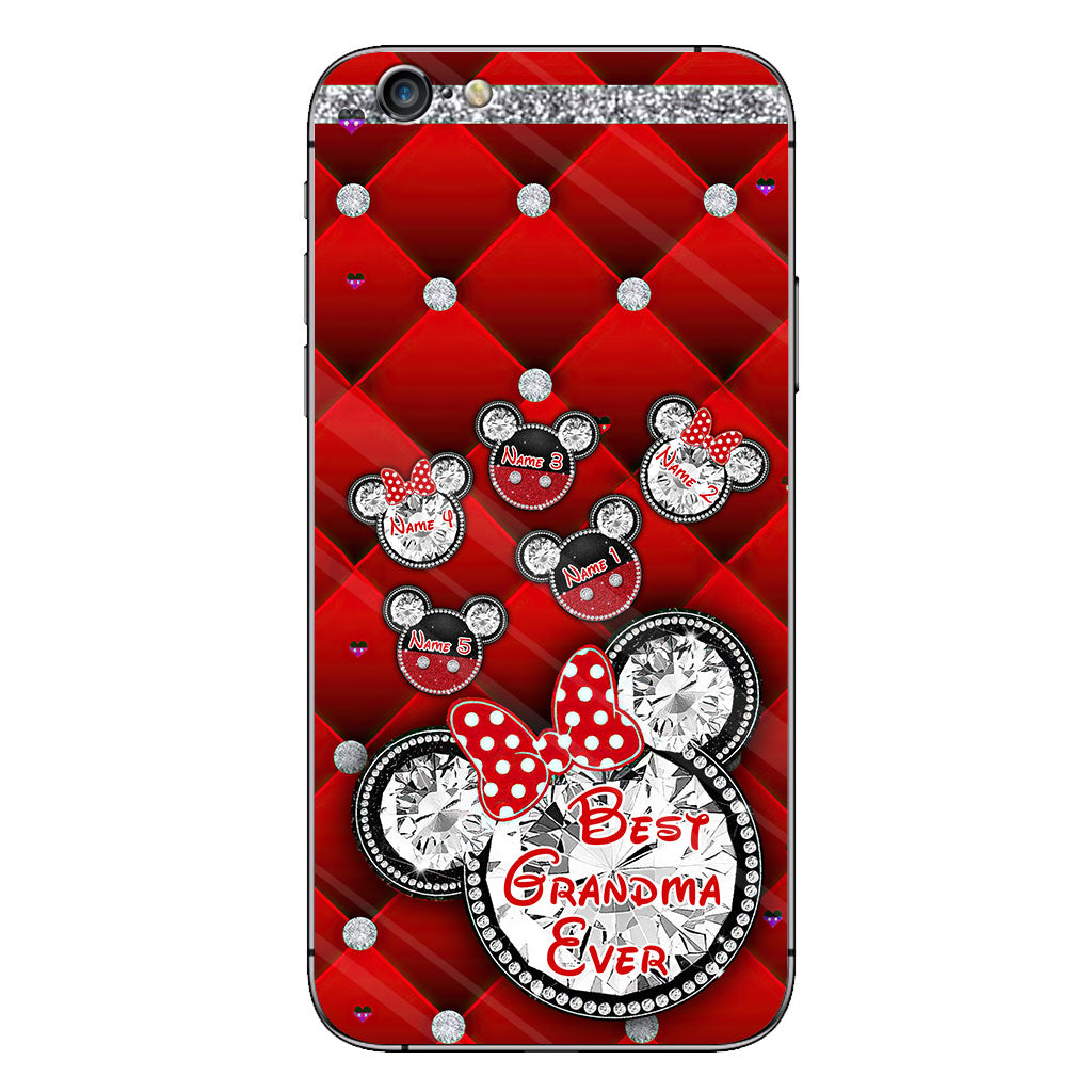 Best Grandma Ever - Personalized Mouse Phone Case