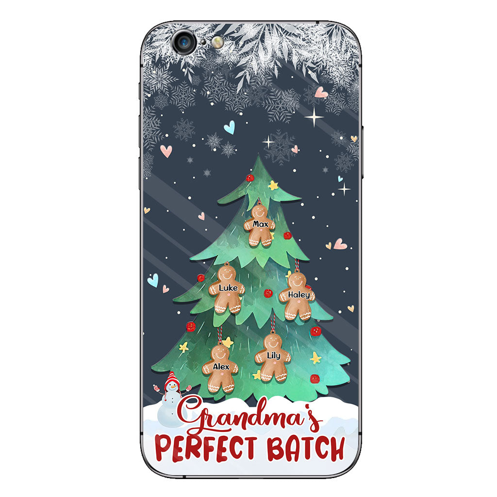 Grandma’s Perfect Batch - Personalized Christmas Phone Case