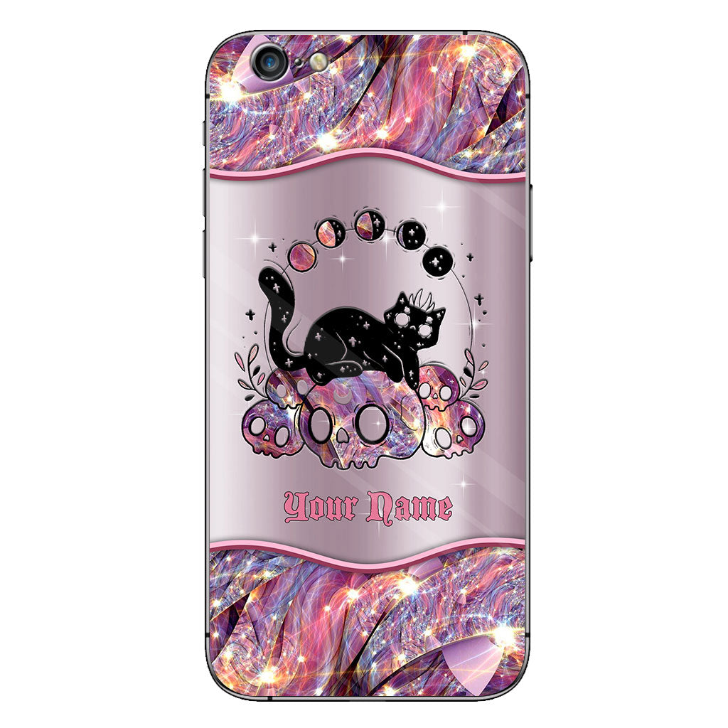 The Cat Witch - Personalized Black Cat Phone Case