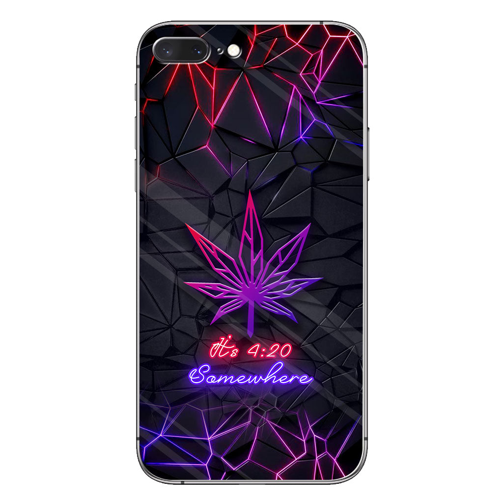It's 420 Somewhere - Weed Phone Case