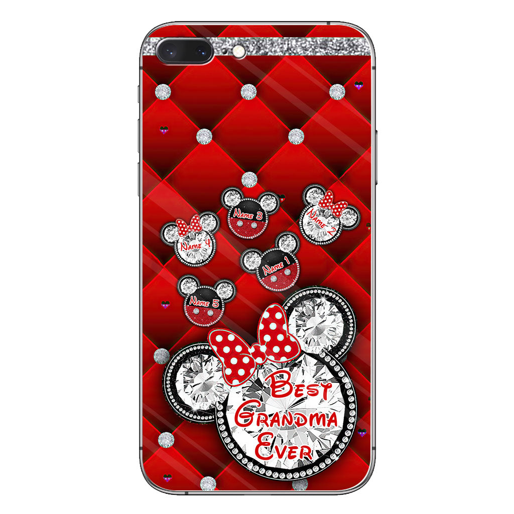 Best Grandma Ever - Personalized Mouse Phone Case