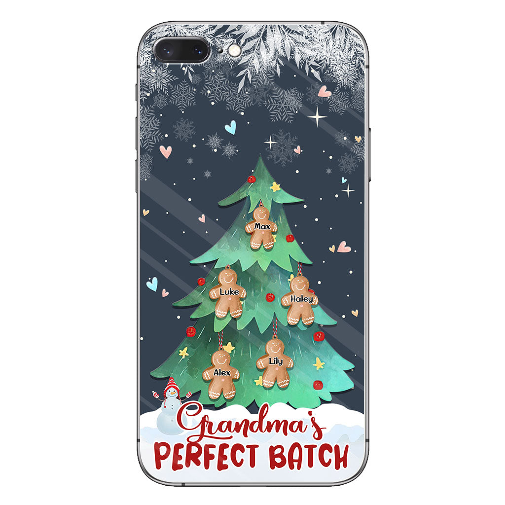 Grandma’s Perfect Batch - Personalized Christmas Phone Case
