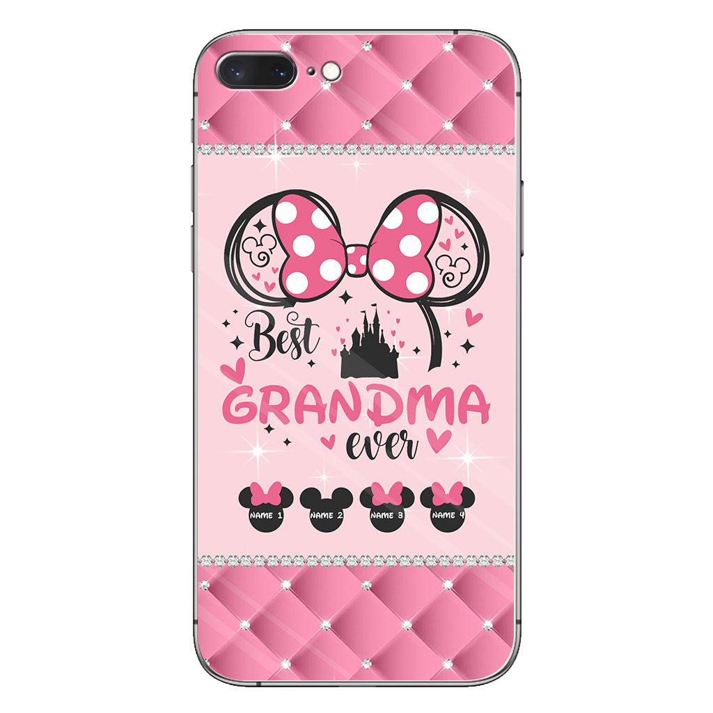 Best Grandma Ever Mouse Ears - Personalized Mouse Phone Case