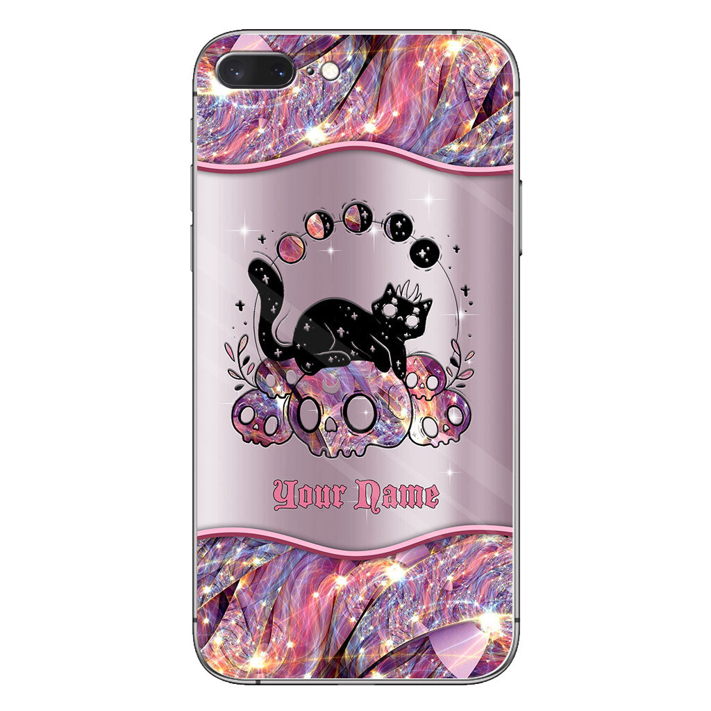 The Cat Witch - Personalized Black Cat Phone Case