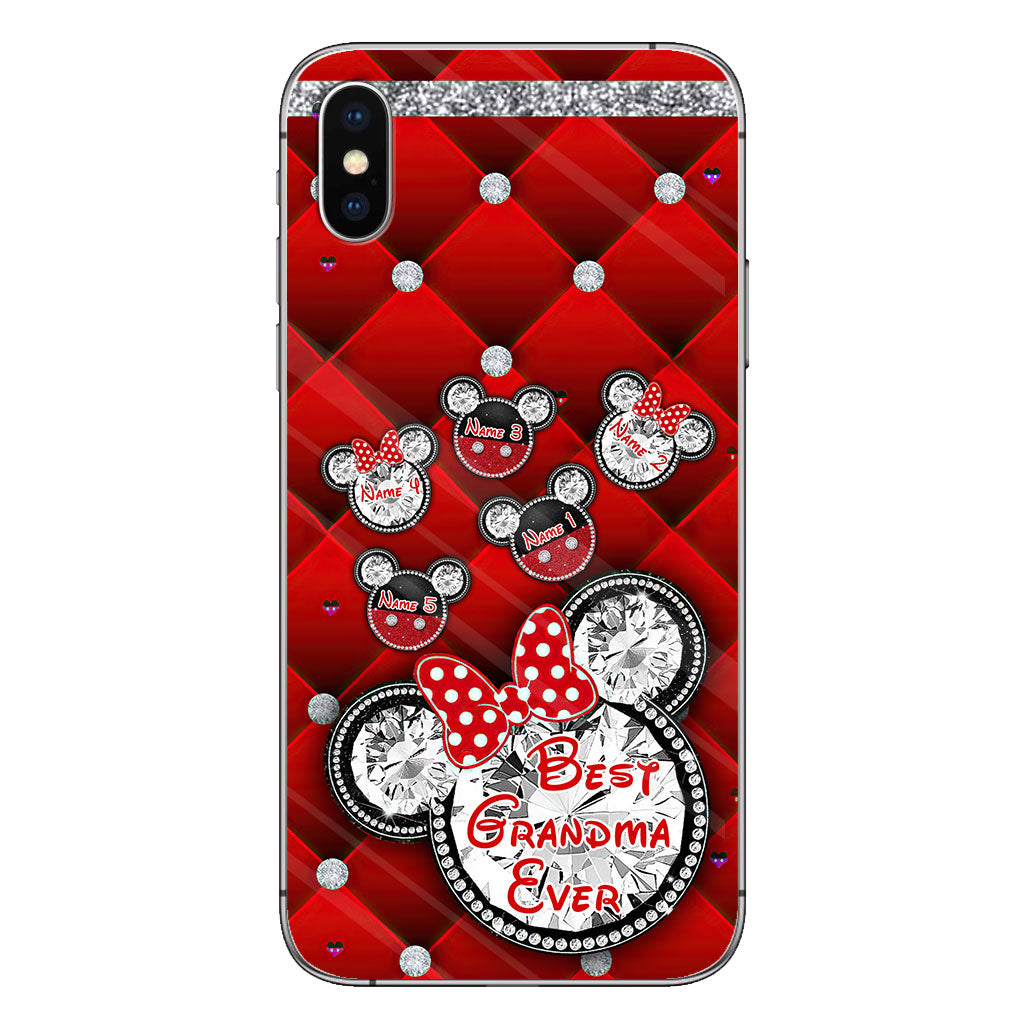 Best Grandma Ever - Personalized Mouse Phone Case