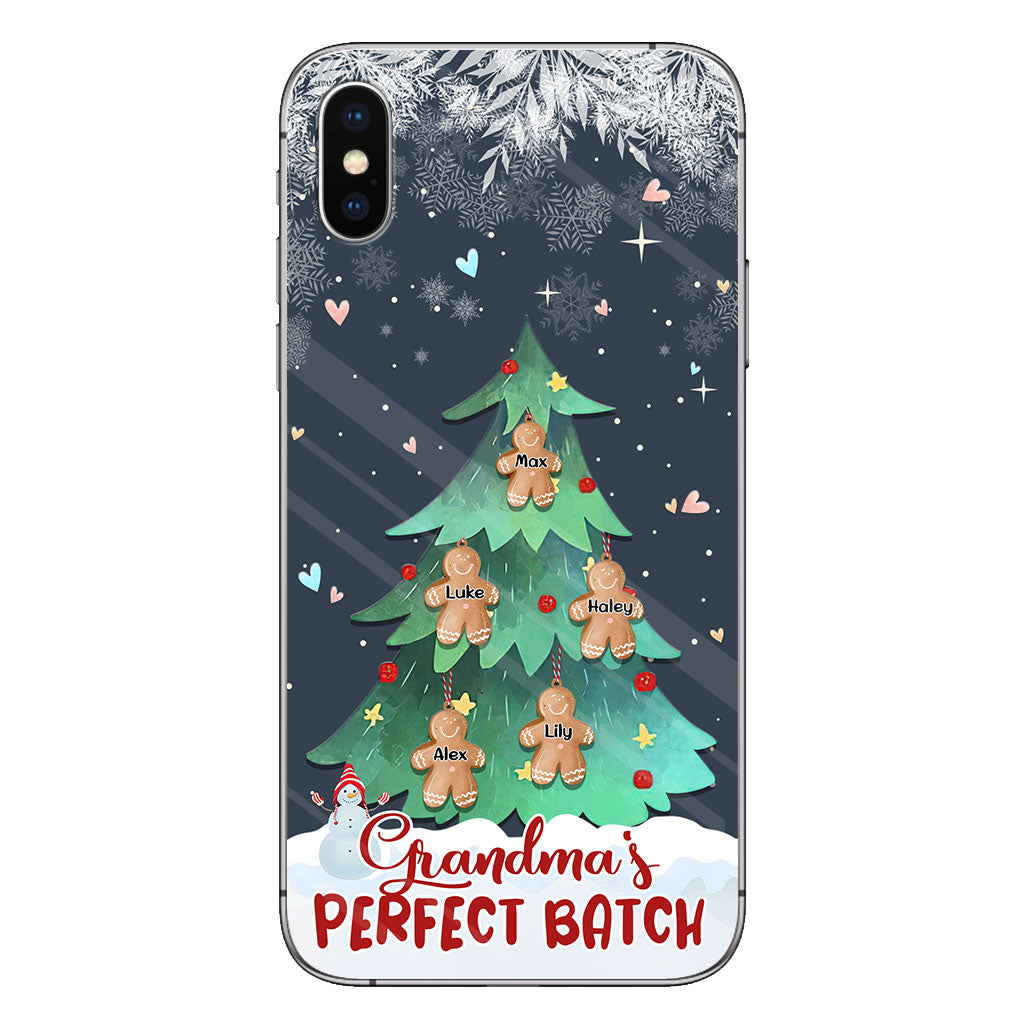 Grandma’s Perfect Batch - Personalized Christmas Phone Case