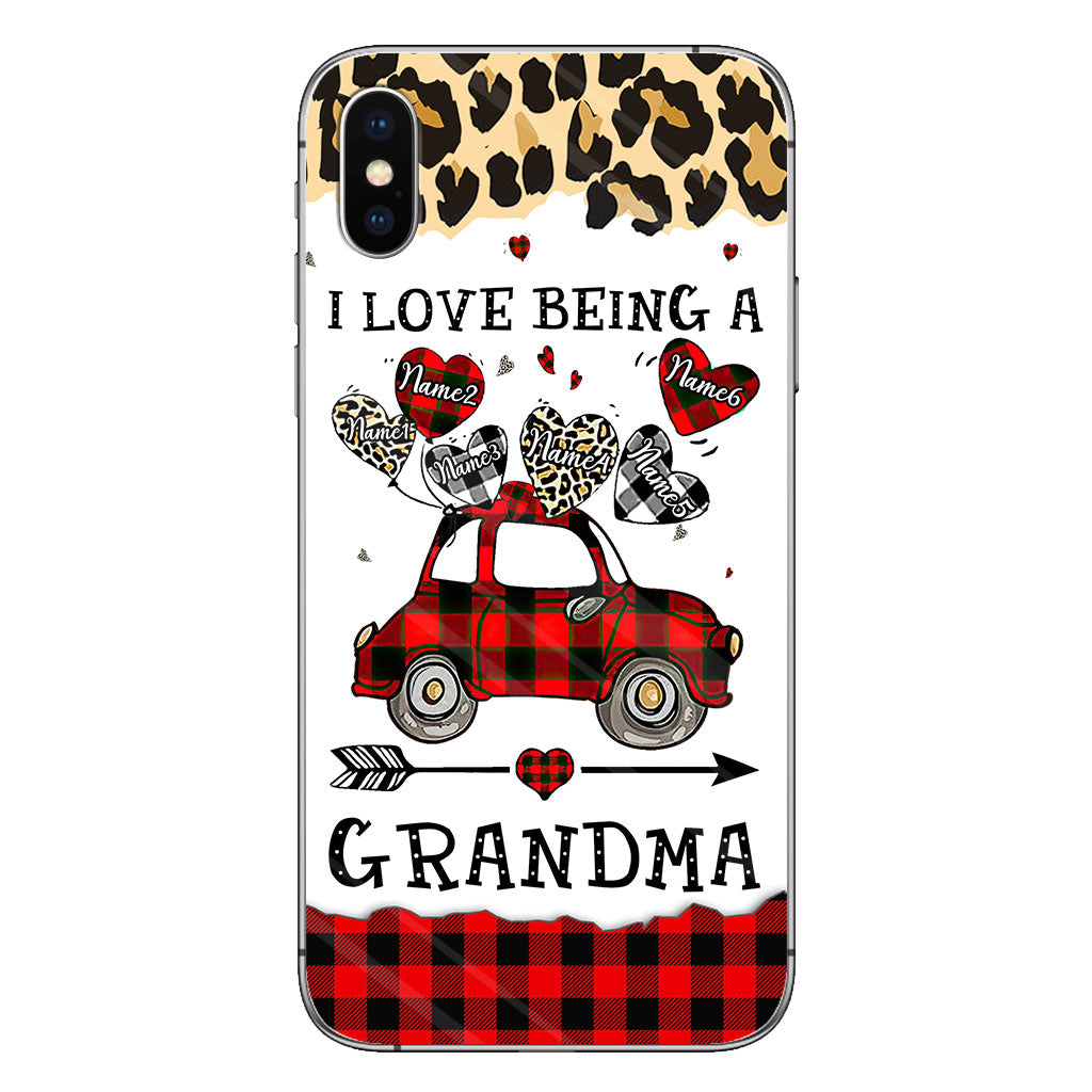 I Love Being A Grandma - Personalized Mother's Day Grandma Phone Case