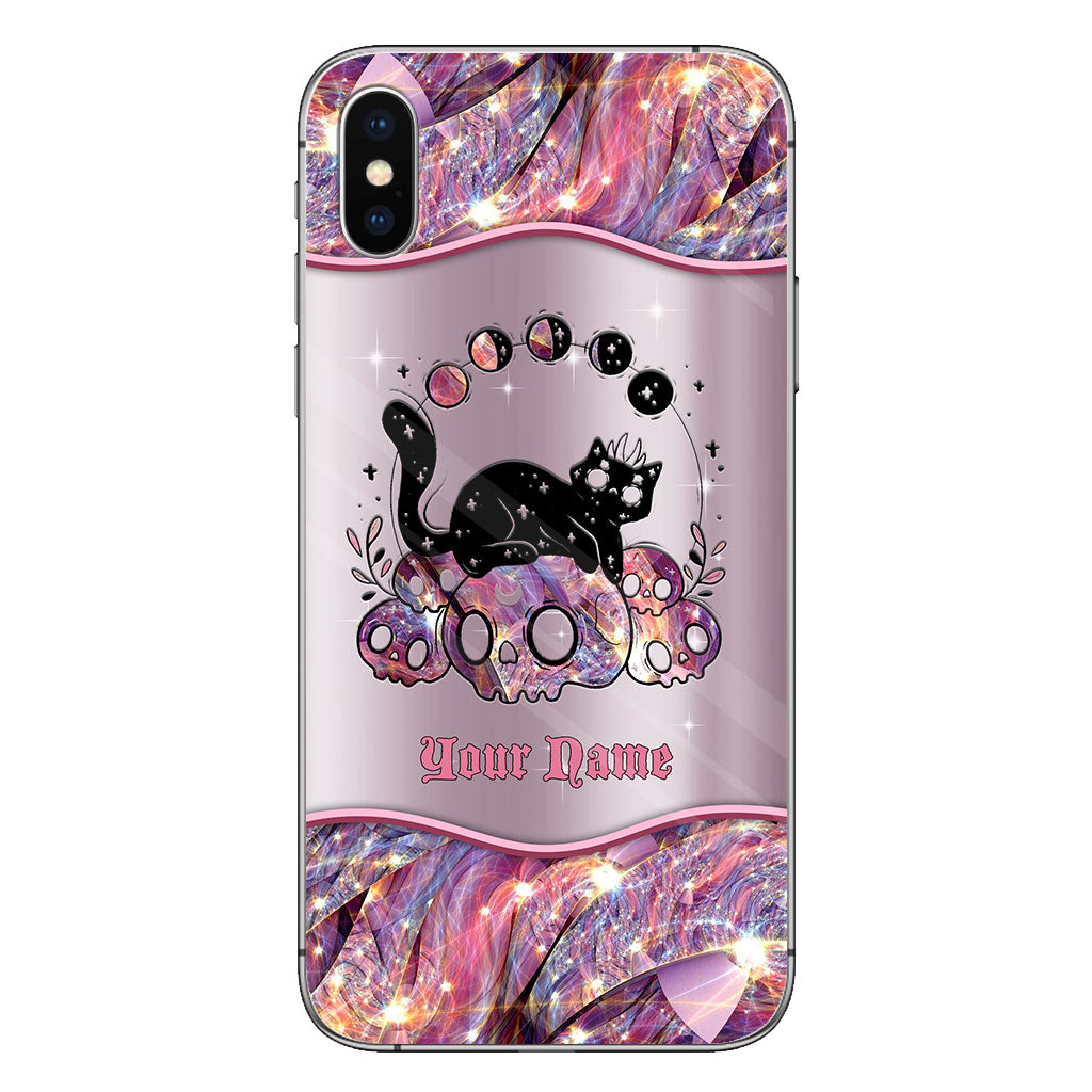 The Cat Witch - Personalized Black Cat Phone Case