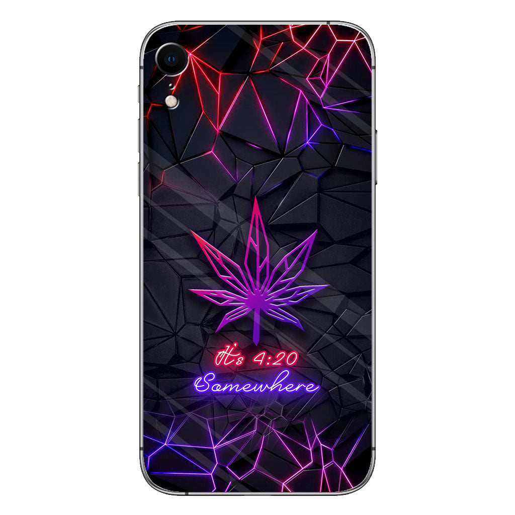It's 420 Somewhere - Weed Phone Case