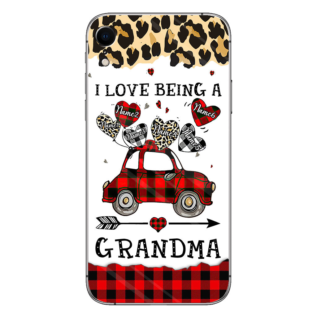 I Love Being A Grandma - Personalized Mother's Day Grandma Phone Case