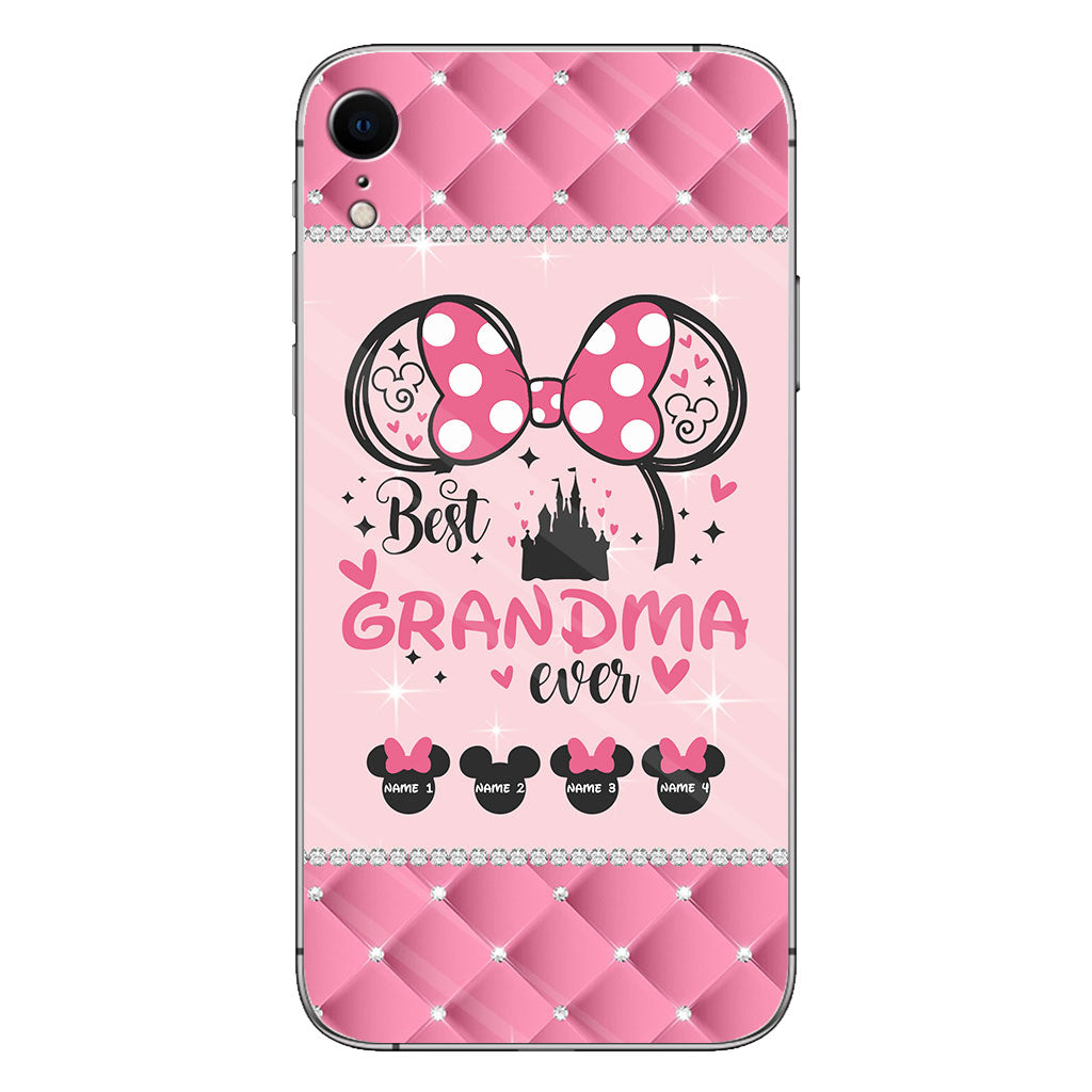 Best Grandma Ever Mouse Ears - Personalized Mouse Phone Case