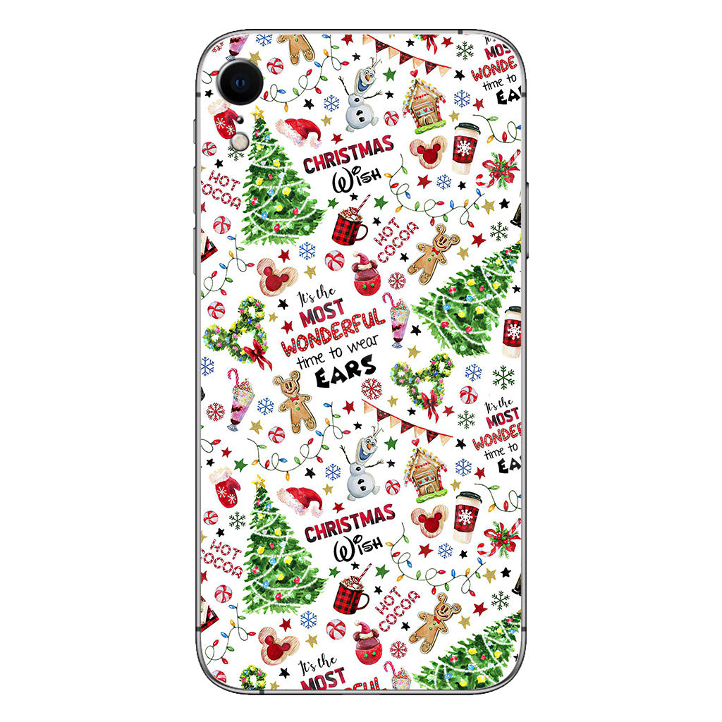 Wonderful Time Of The Year - Christmas Mouse Phone Case