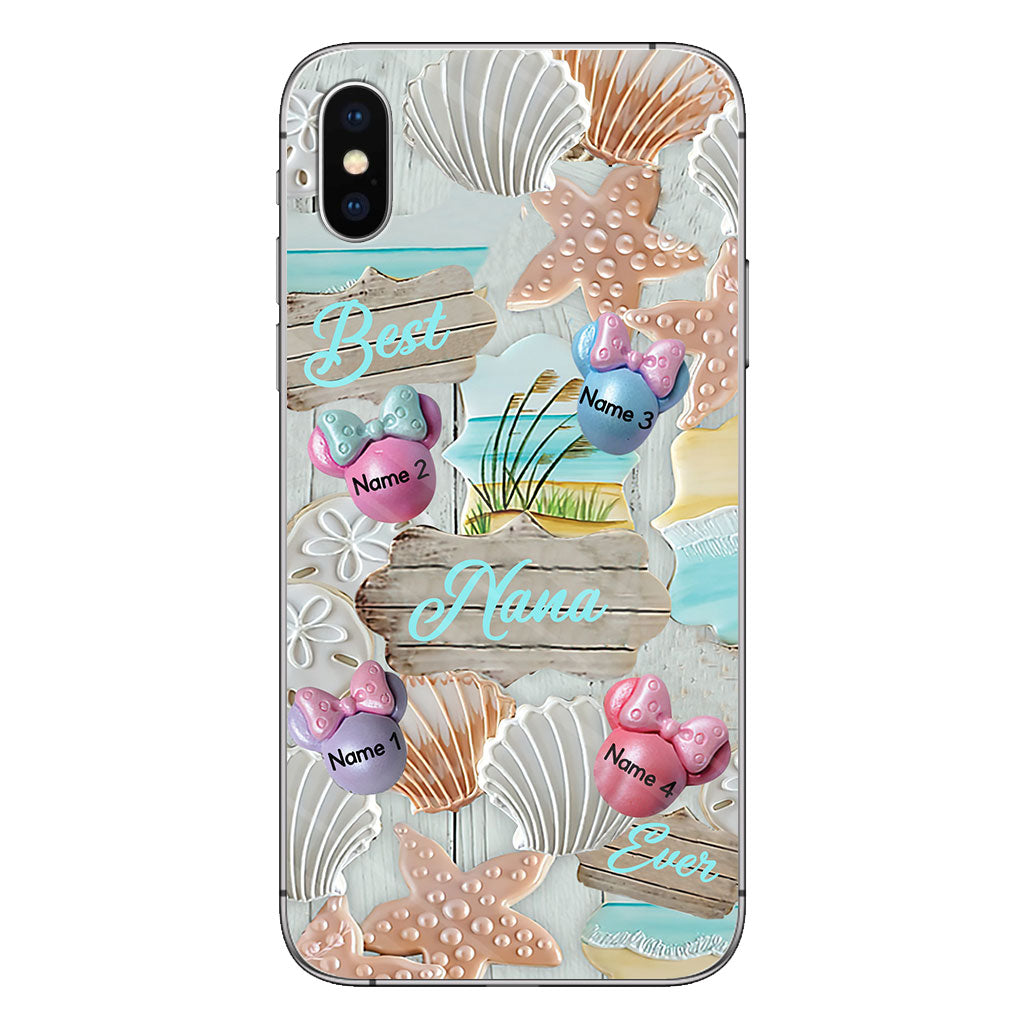 Best Grandma Ever - Personalized Mother's Day Mouse Phone Case