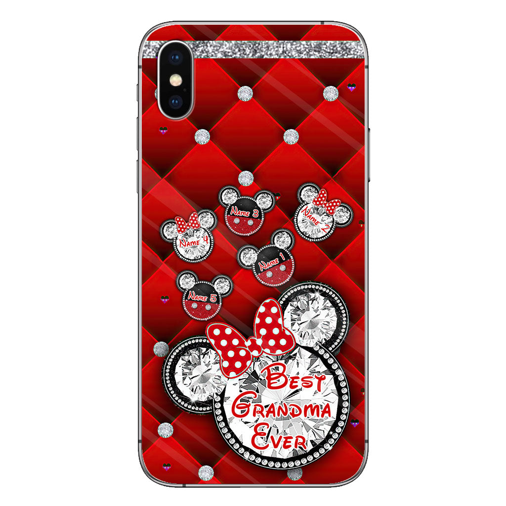 Best Grandma Ever - Personalized Mouse Phone Case