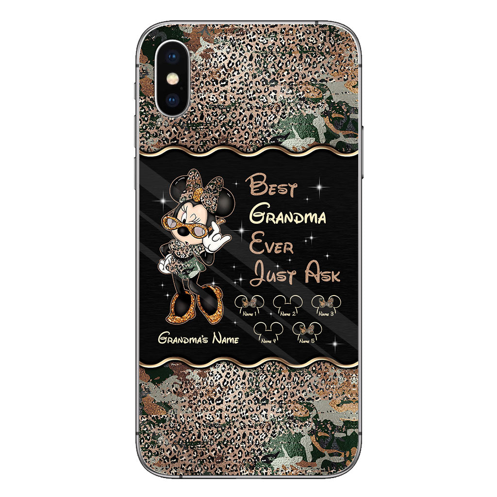 Best Grandma Ever - Personalized Mother's Day Mouse Phone Case