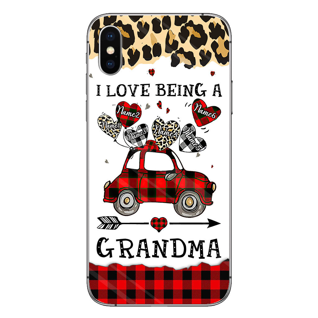 I Love Being A Grandma - Personalized Mother's Day Grandma Phone Case