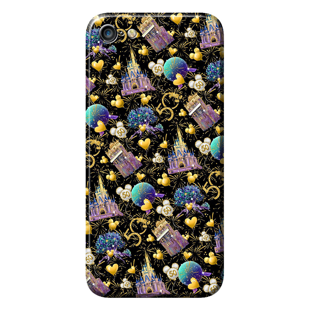 50th Anniversary Magic Kingdom - Mouse Phone Case