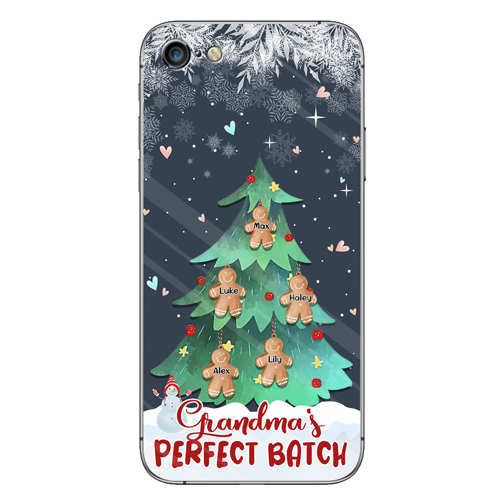 Grandma’s Perfect Batch - Personalized Christmas Phone Case