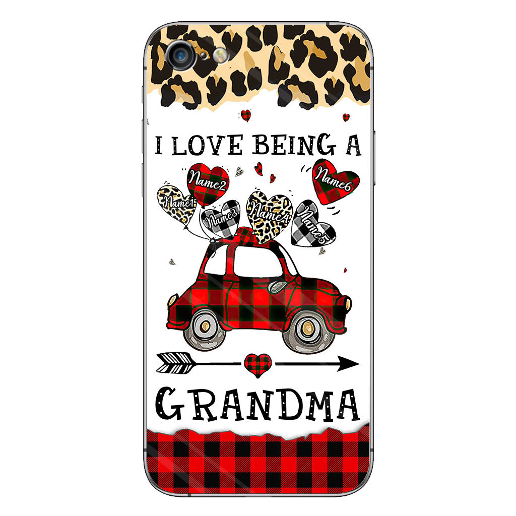 I Love Being A Grandma - Personalized Mother's Day Grandma Phone Case