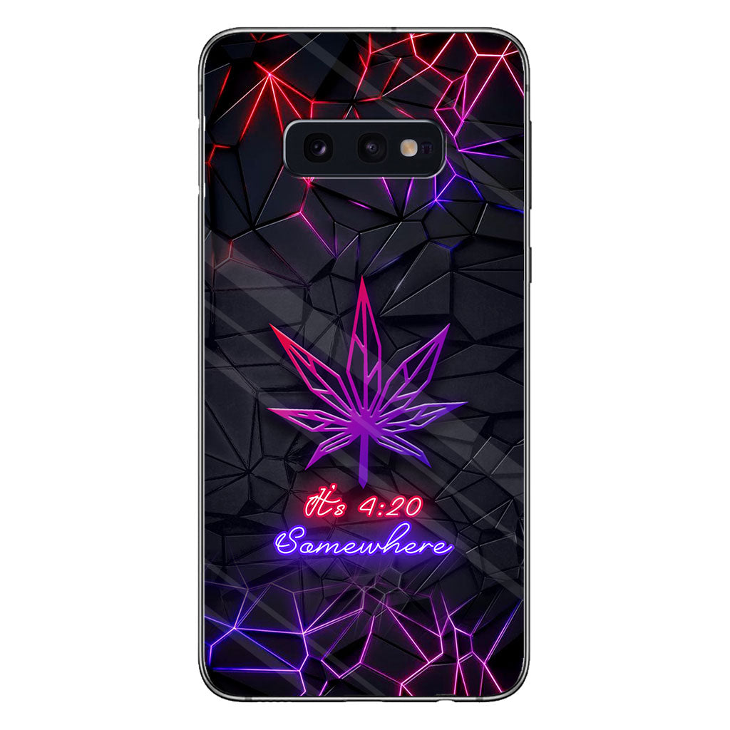 It's 420 Somewhere - Weed Phone Case