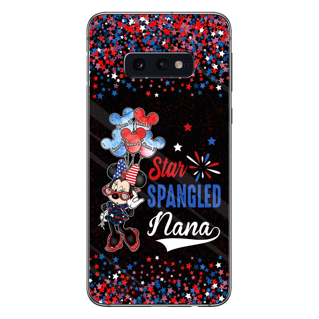Star Spangled Nana - Personalized Independence Day Grandma Phone Case